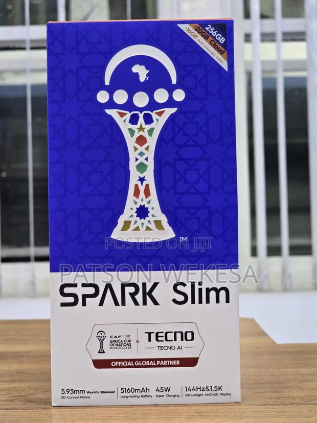 New Tecno Spark Slim 256 GB White