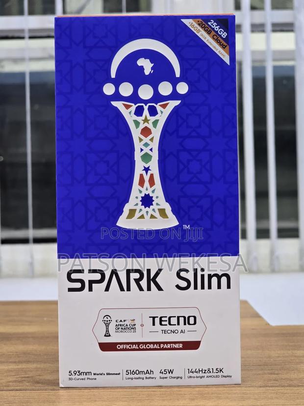New Tecno Spark Slim 256 GB White - thumbnail 3