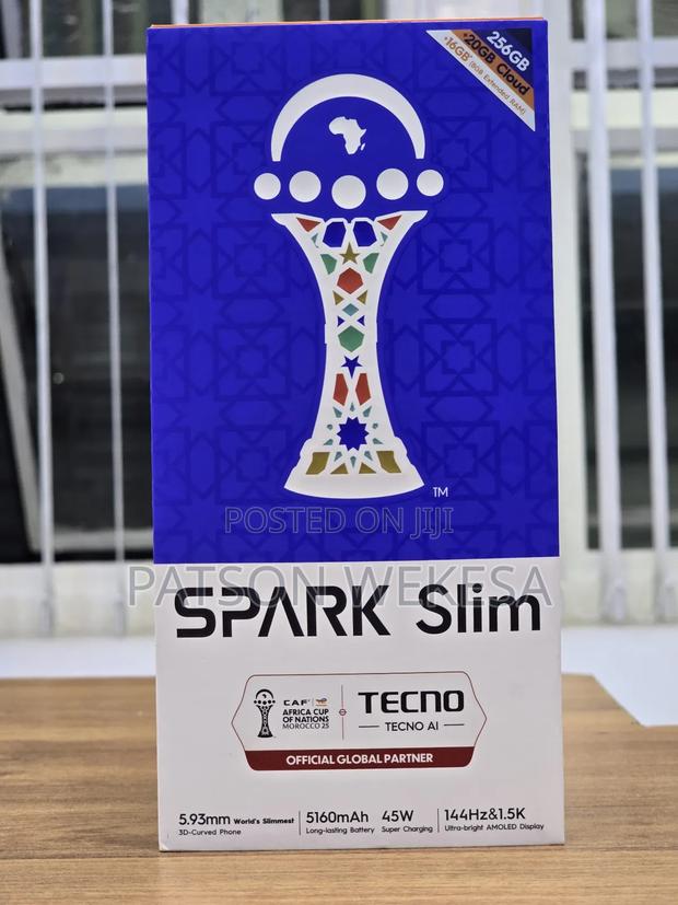 New Tecno Spark Slim 256 GB White - thumbnail 4
