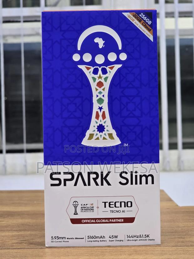New Tecno Spark Slim 256 GB White - thumbnail 5