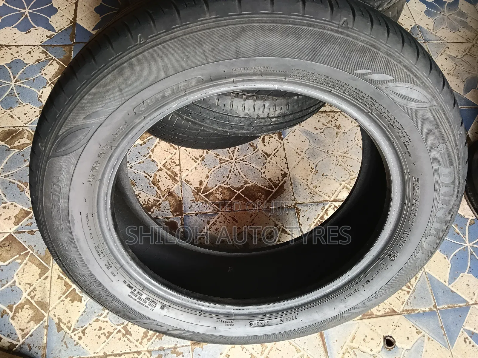 Dunlop 215/60r17 Used
