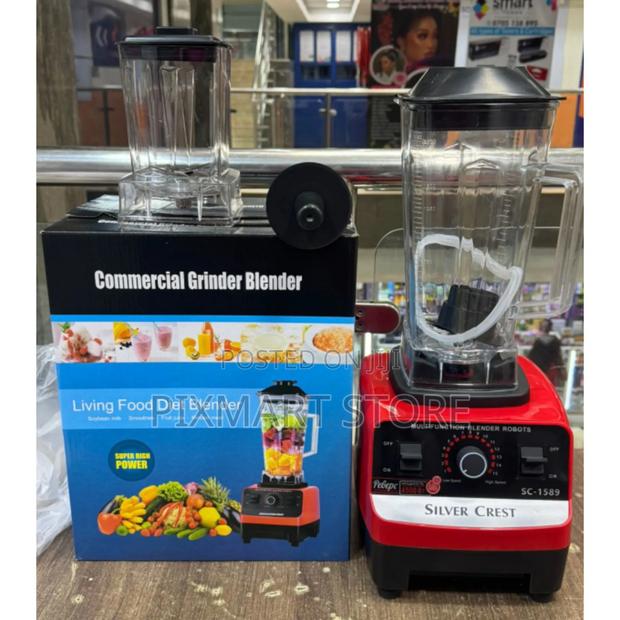 Blender Silver Crest 2 in 1 Blender - main view