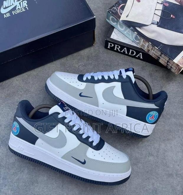 Custom Psg Nike Sneakers Available In Size 40 41 42 43 44 45