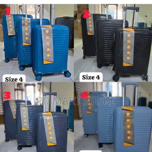Unbreakable Rubber Suitcase 3 in 1 Suitcase Set