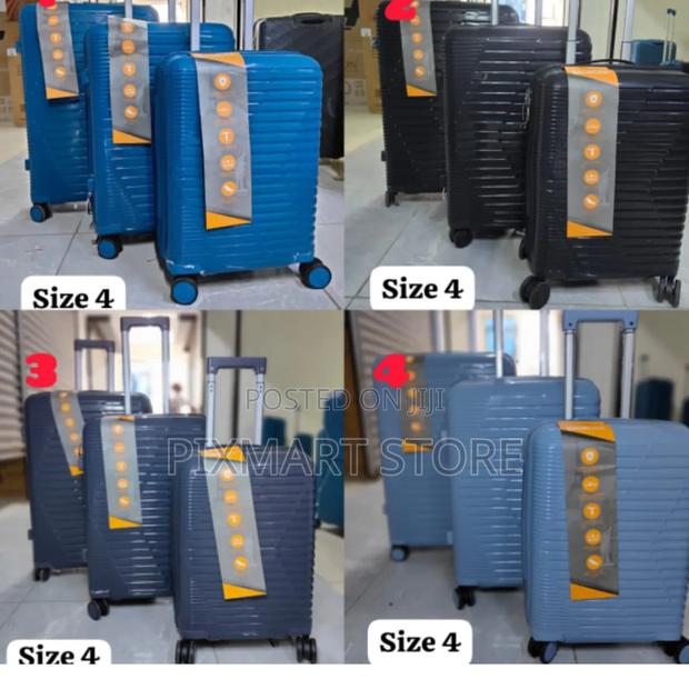 Unbreakable Rubber Suitcase 3 in 1 Suitcase Set - thumbnail 3