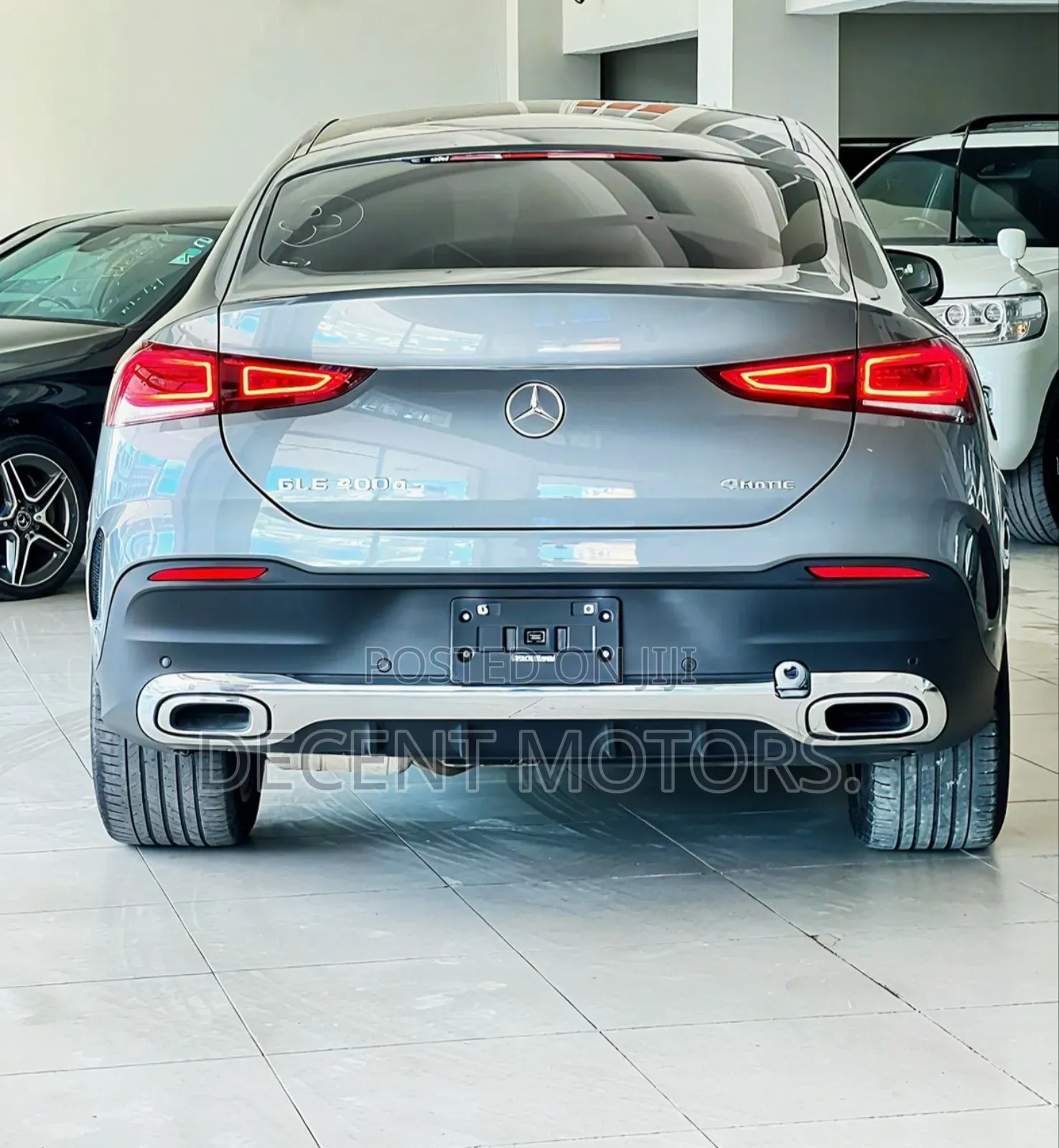 Mercedes-Benz GLE-Class GLE 400d 4MATIC 2021 Gray