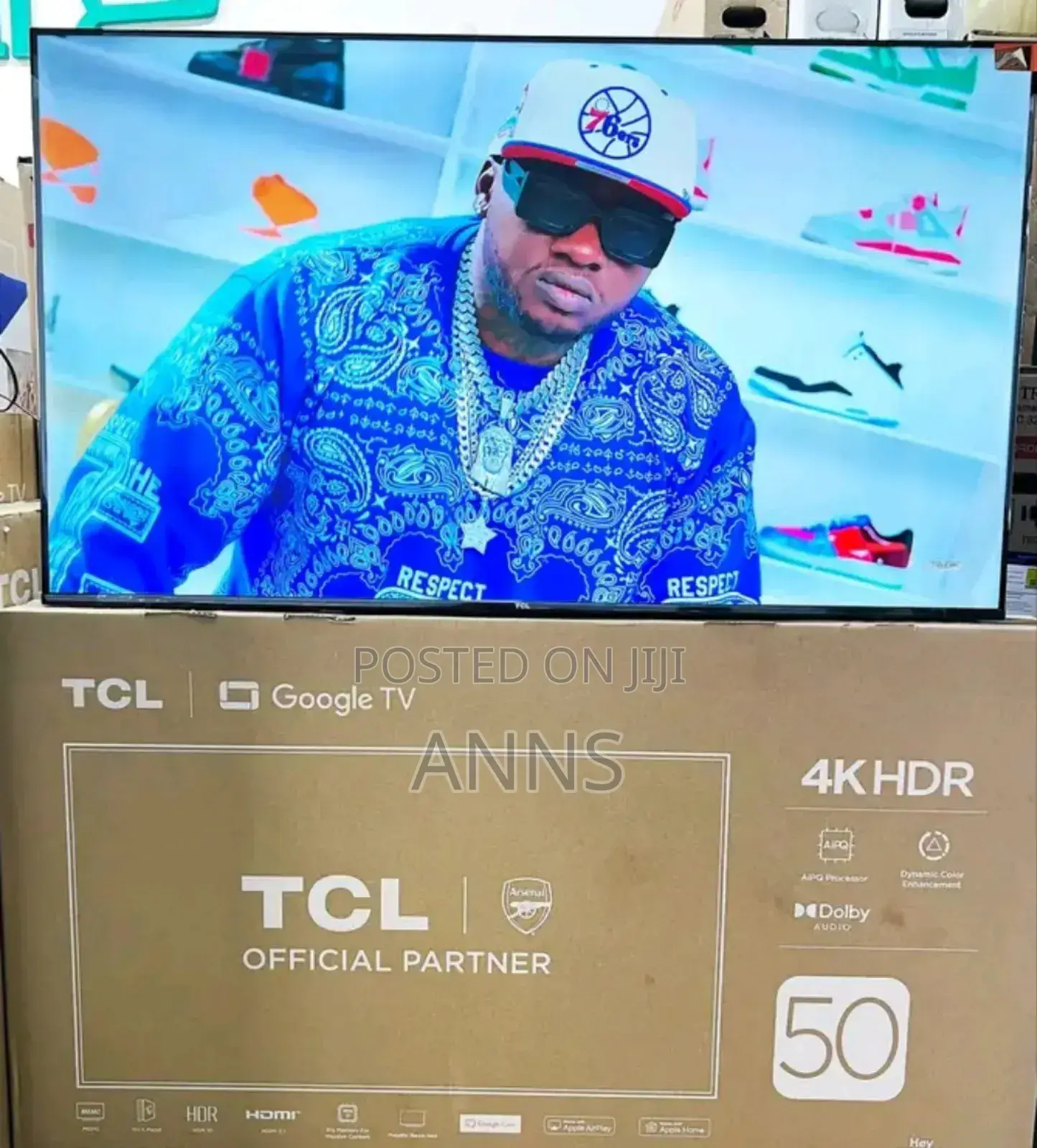 Frameless 4 K 50 Inch Smart Android Tv