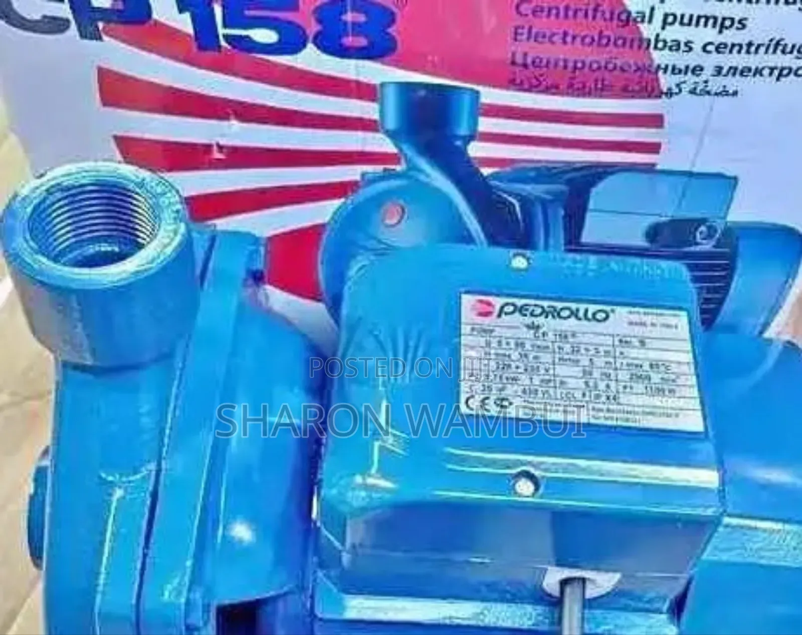 Quality Pedrollo Water Pump/1hp Pedrollo Water Pump