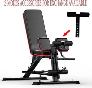 Adjustable Decline Foldable Sit-Up Bench With Leg Support - thumbnail 2