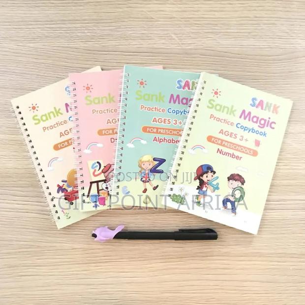 Sank Magic  Tracing Practice Book With Pen Holder Pen And 10 Refills - thumbnail 2