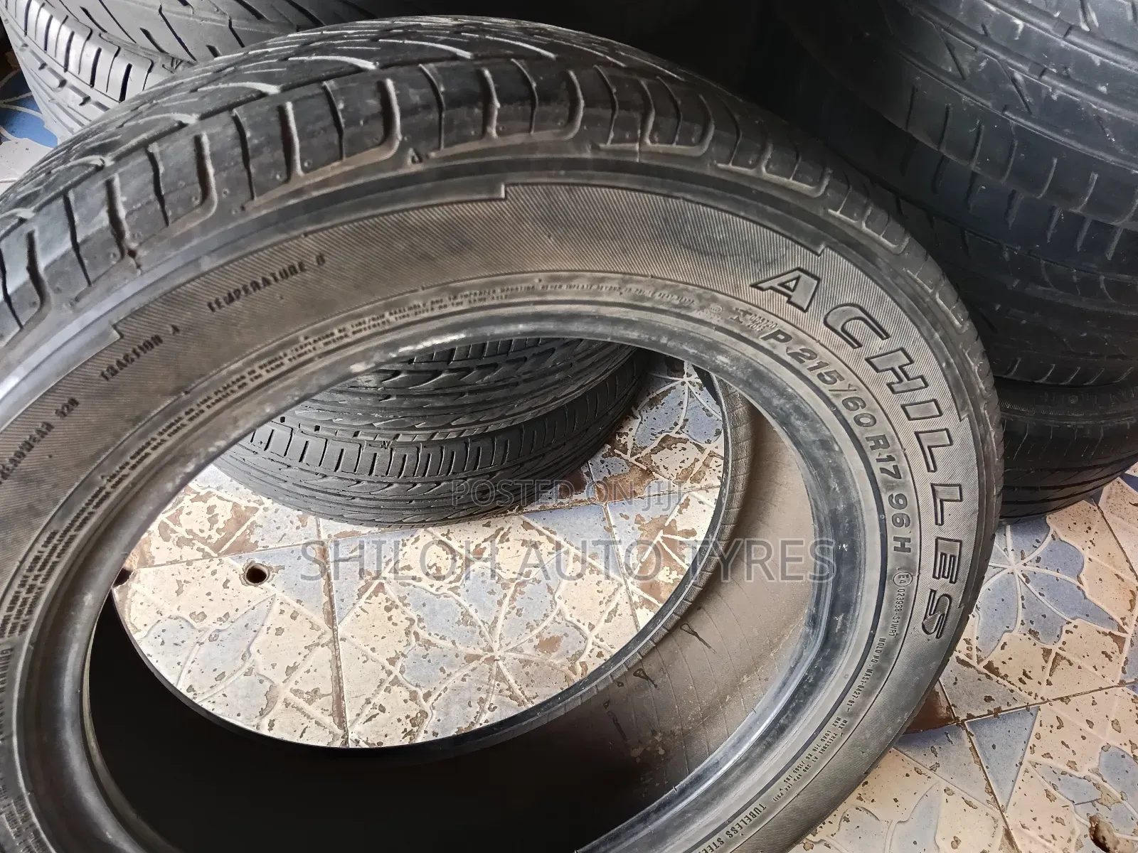 Dunlop 215/60r17 Used