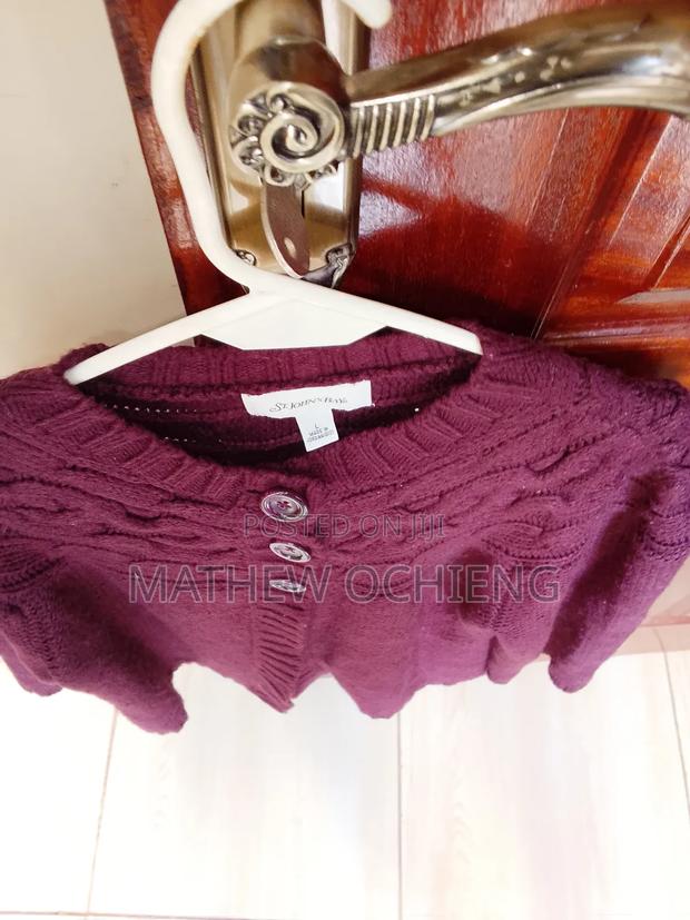 Designer Ladies Knit Sweater – Wine Purple | Made In Indonesia