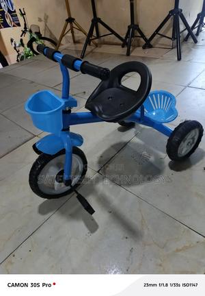 Kids Tricycle Bicycle Blue With Pedal