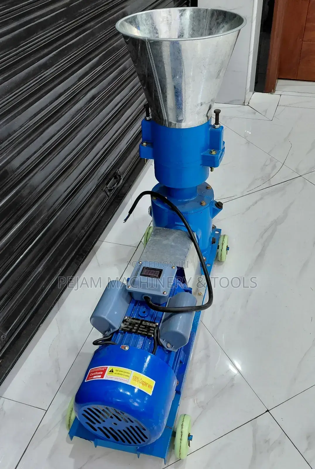 Animal Feed Pellet Making Machine 5hp Motor