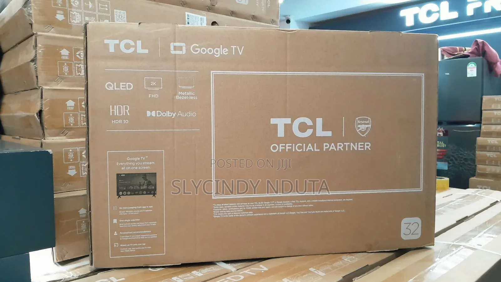 TCL 32s5k 32 Inch Qled Tv Black HDR Display