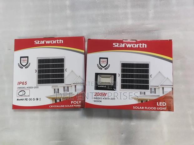 Starworth Solar Floodlight 200watts