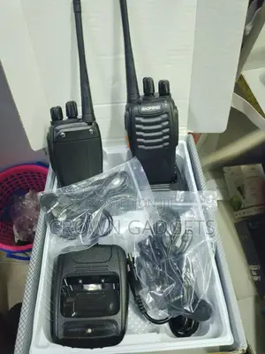 Baofeng Bf-888s Uhf Portable Two-Way Radio for Security