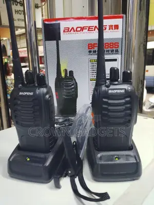 Baofeng Bf-888s Uhf Portable Two-Way Radio for Security