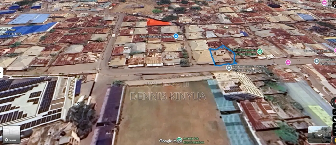 Prime Plot With Swahili House for Sale (50m From China Square)