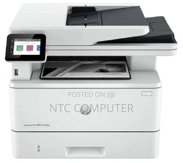 Hp Laserjet Pro 4103dw, Auto-Duplex,Wireless, Monochrome Printer