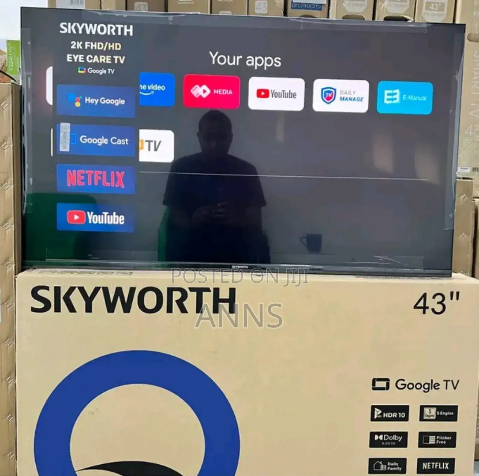 Bluetooth Enabled TCL 43 Inch Smart Tv