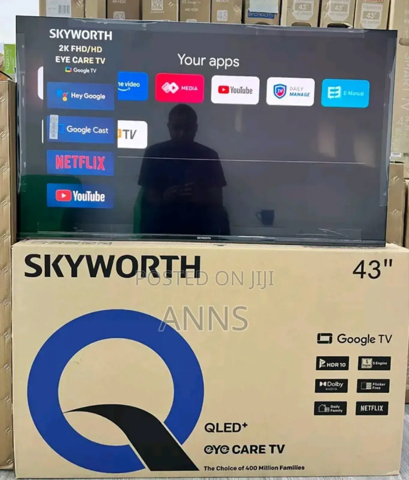 Bluetooth Enabled TCL 43 Inch Smart Tv