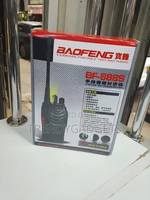 Baofeng Bf-888s Uhf Two-Way Radio Set for Security Outdoor Use