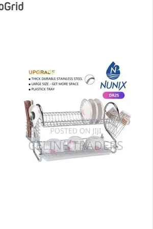 Quality and Unique 2 Tier Nunix Stainless Steel Dish Rack