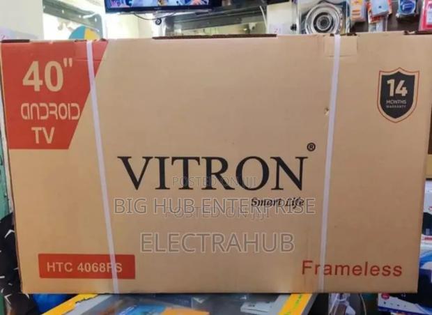 Vitron 40" Inch Smart Android Frameless Tv,Bluetooth-Enabled - main view