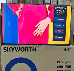 Frameless 43 Inch Skyworth Goggle Television