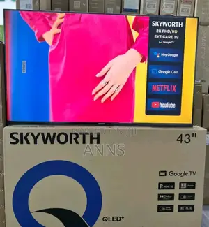 Frameless 43 Inch Skyworth Goggle Television