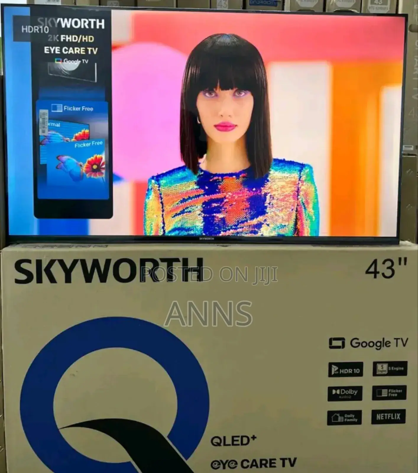 Bluetooth Enabled Skyworth 43 Inch Qled