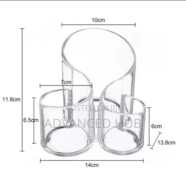 Acrylic Make Up Brush/Lipstick/Cosmetic Organizer - thumbnail 2