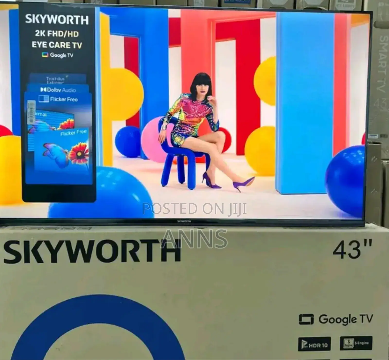 Bluetooth Enabled Skyworth 43 Inch Qled