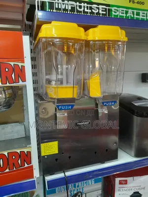 Commercial Fresh Juice Dispenser 2 Column