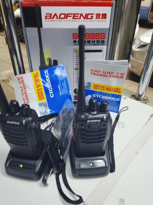 Baofeng Bf-888s Walkie Talkie Uhf Two Way Radio 16ch - thumbnail 2