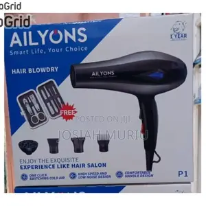 Ailyons Professional Hair Blow Dry Hair Dryer With Accessories