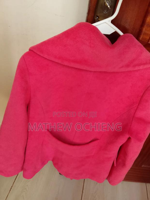 Designer Ladies Warm Coat – Pink - thumbnail 7