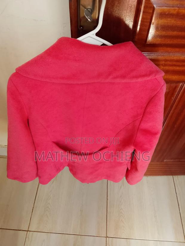 Designer Ladies Warm Coat – Pink - thumbnail 8