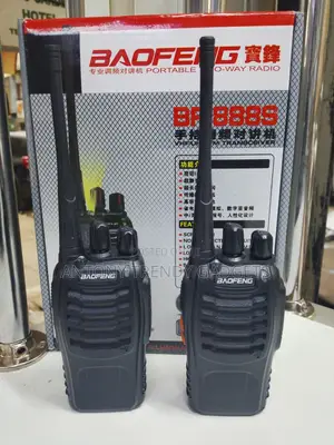 Baofeng Bf-888s Walkie Talkie Uhf 16-Channel Two-Way Radio