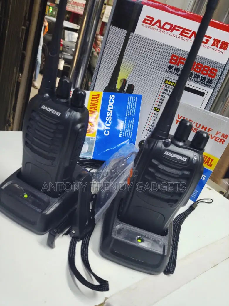 Baofeng Bf-888s 400-470mhz Two-way Radio For Security & Outdoor