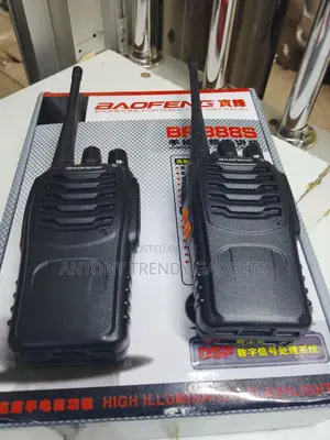 Baofeng Bf-888s Professional Uhf Walkie Talkie Set Rechargeable