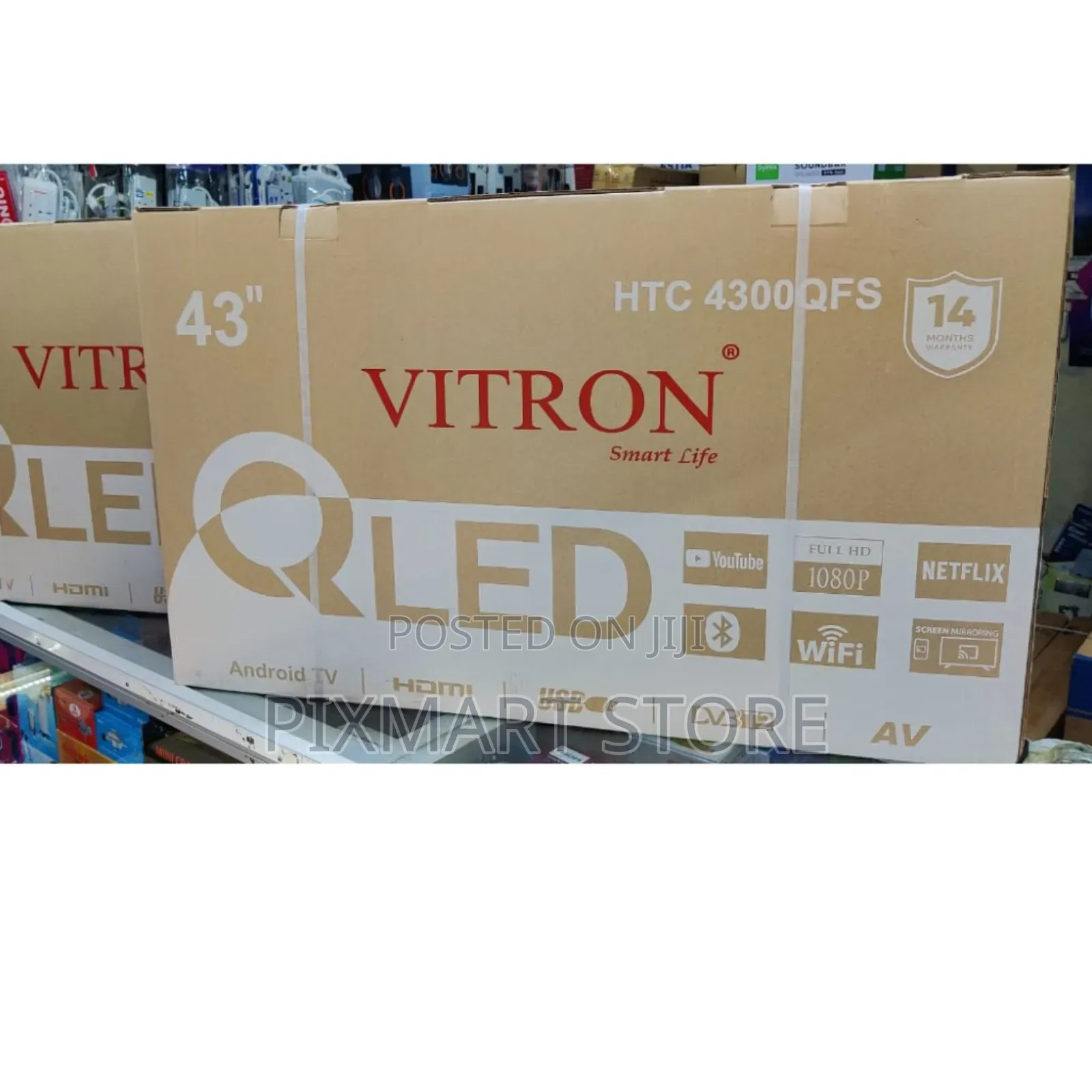 Vitron Qled 43 Tv on Offer