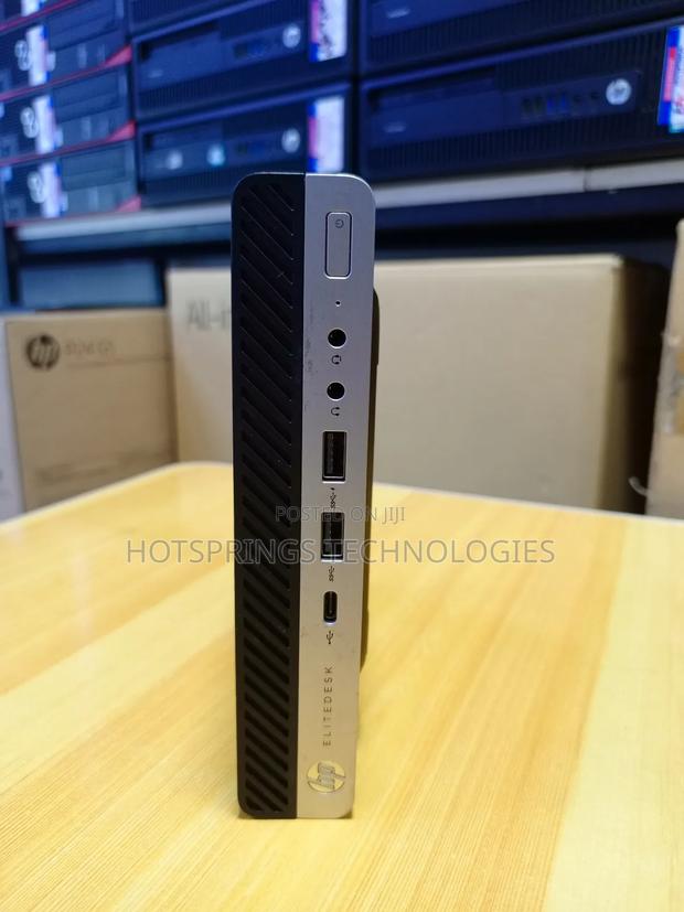 Desktop Computer HP EliteDesk 800 G4 8GB Intel Core i5 SSD 256GB - main view