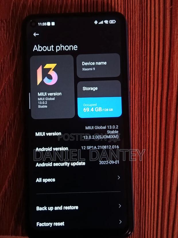 Xiaomi Redmi Note 9 4G 128 GB Blue - thumbnail 6