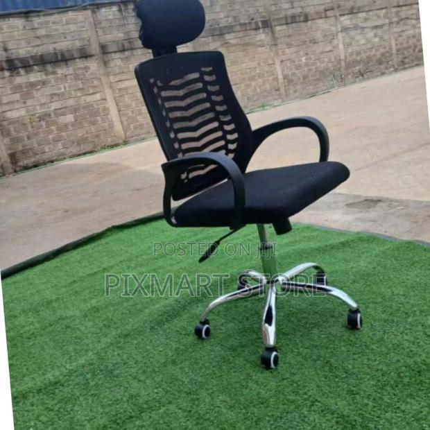 Office Chair; With Head Rest - main view