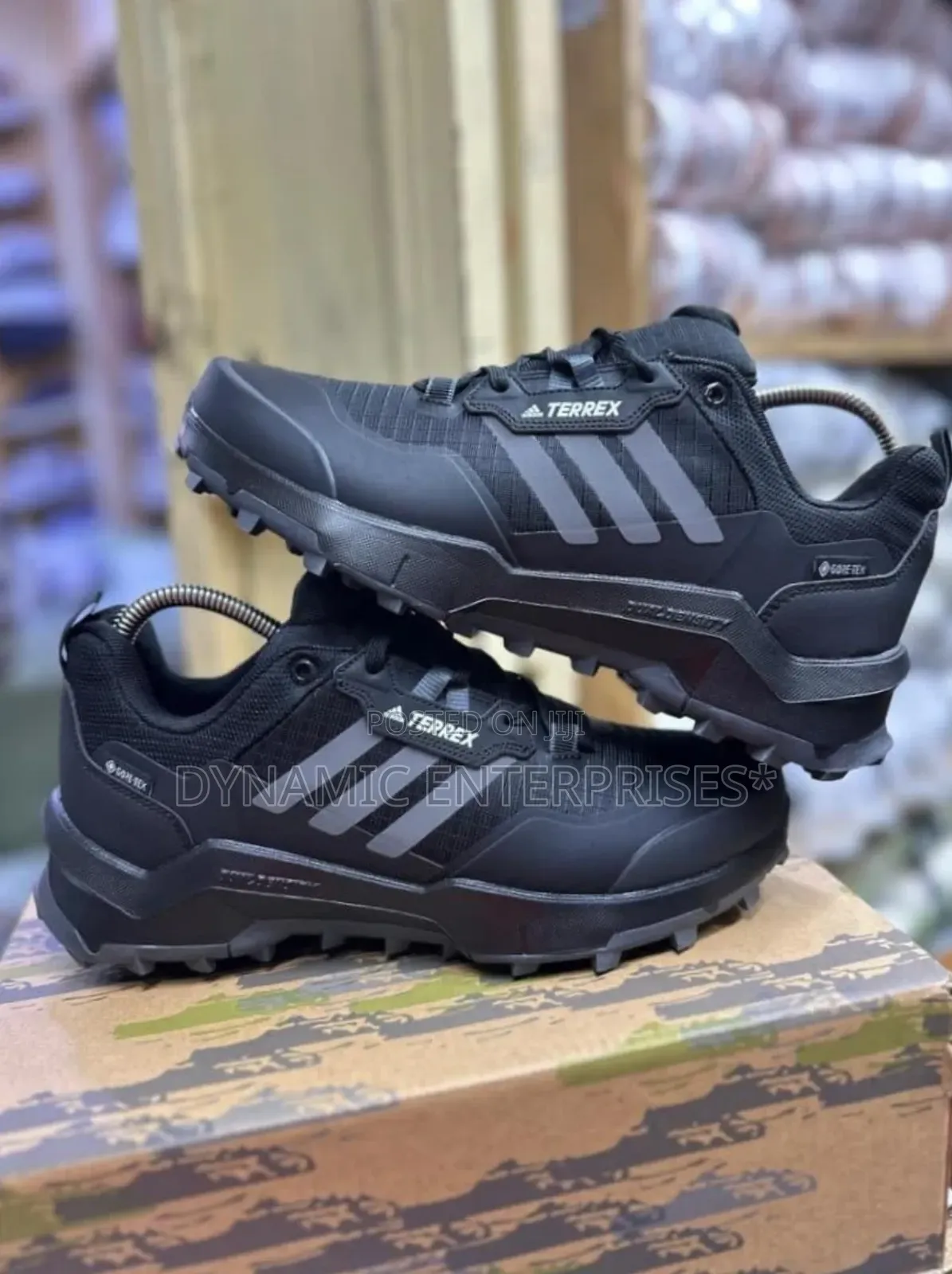 Adidas Terrex Ax4 Gore-Tex Hiking Shoes.