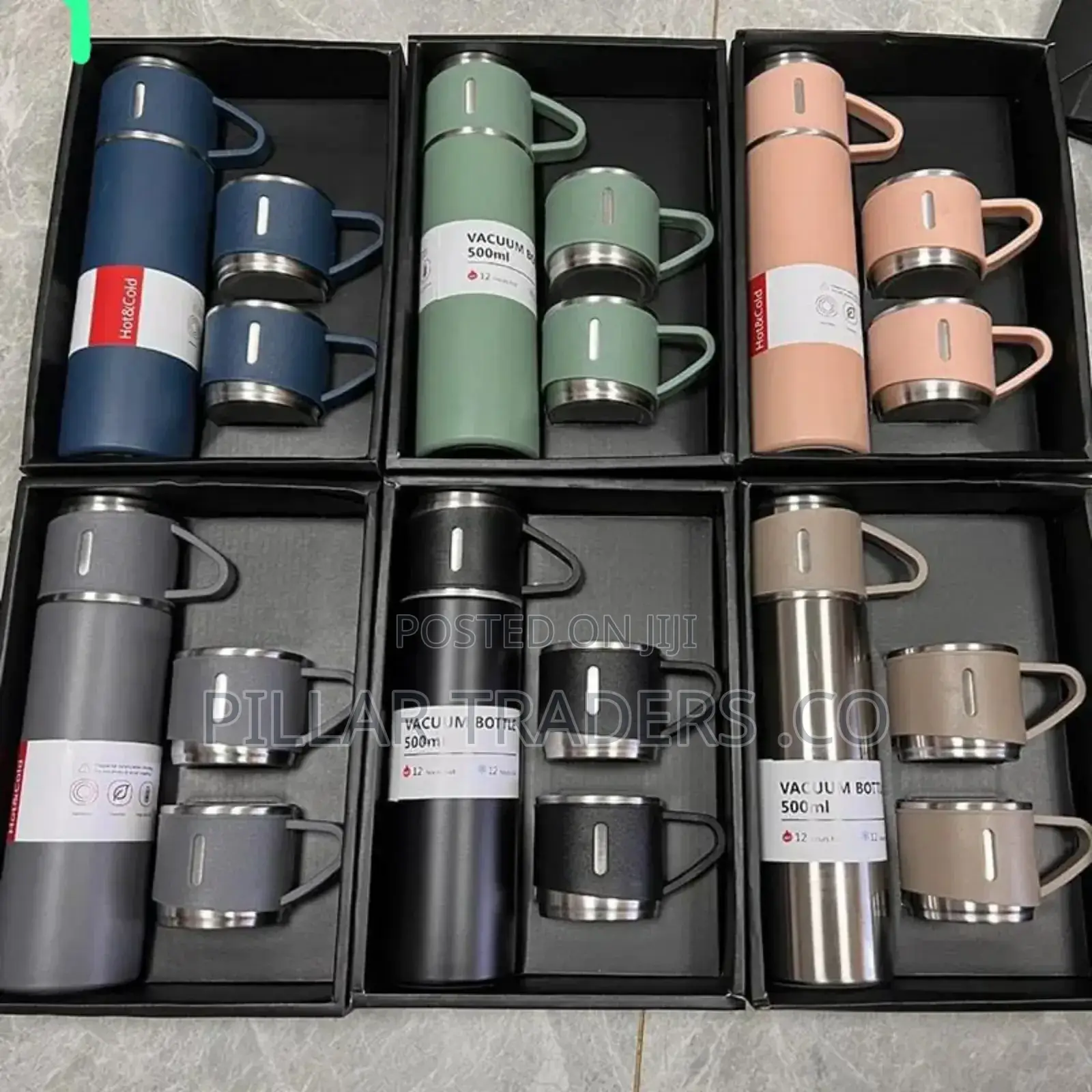 Gift Pack Vacuum Flask Set