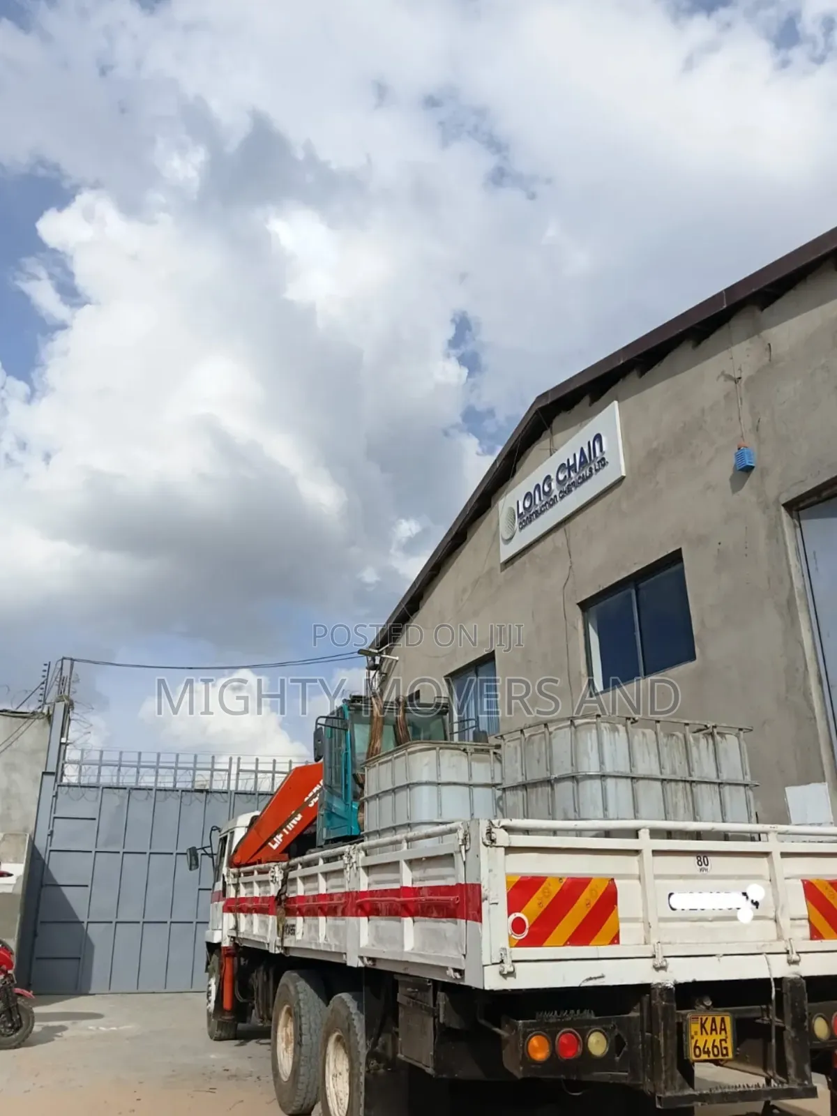 Lorries With Cranes for Lifting and Errands Services Are Available