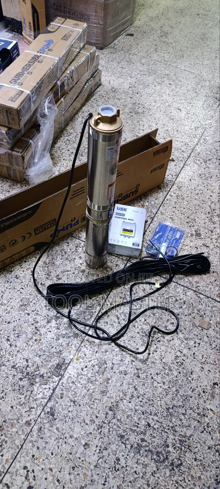 1hp Electric Submersible Water Pump/90 Metres Head Electric Water Pump